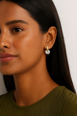 Women's Gold Casual Earrings