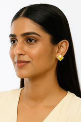 Women's Gold Casual Earrings