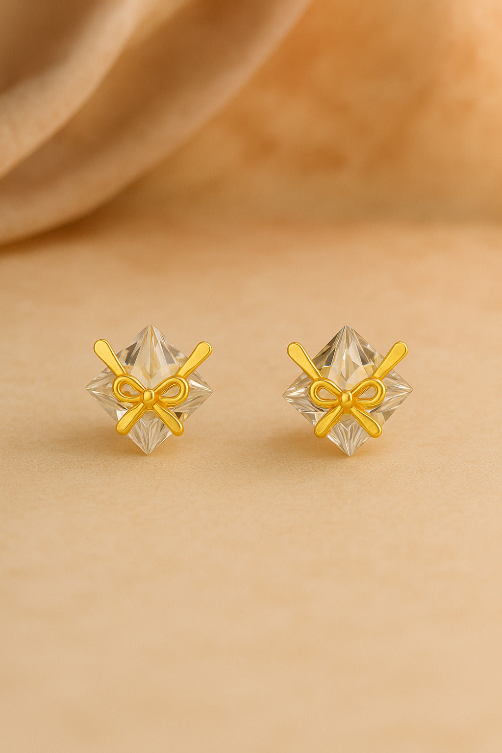 Women's Gold Casual Earrings