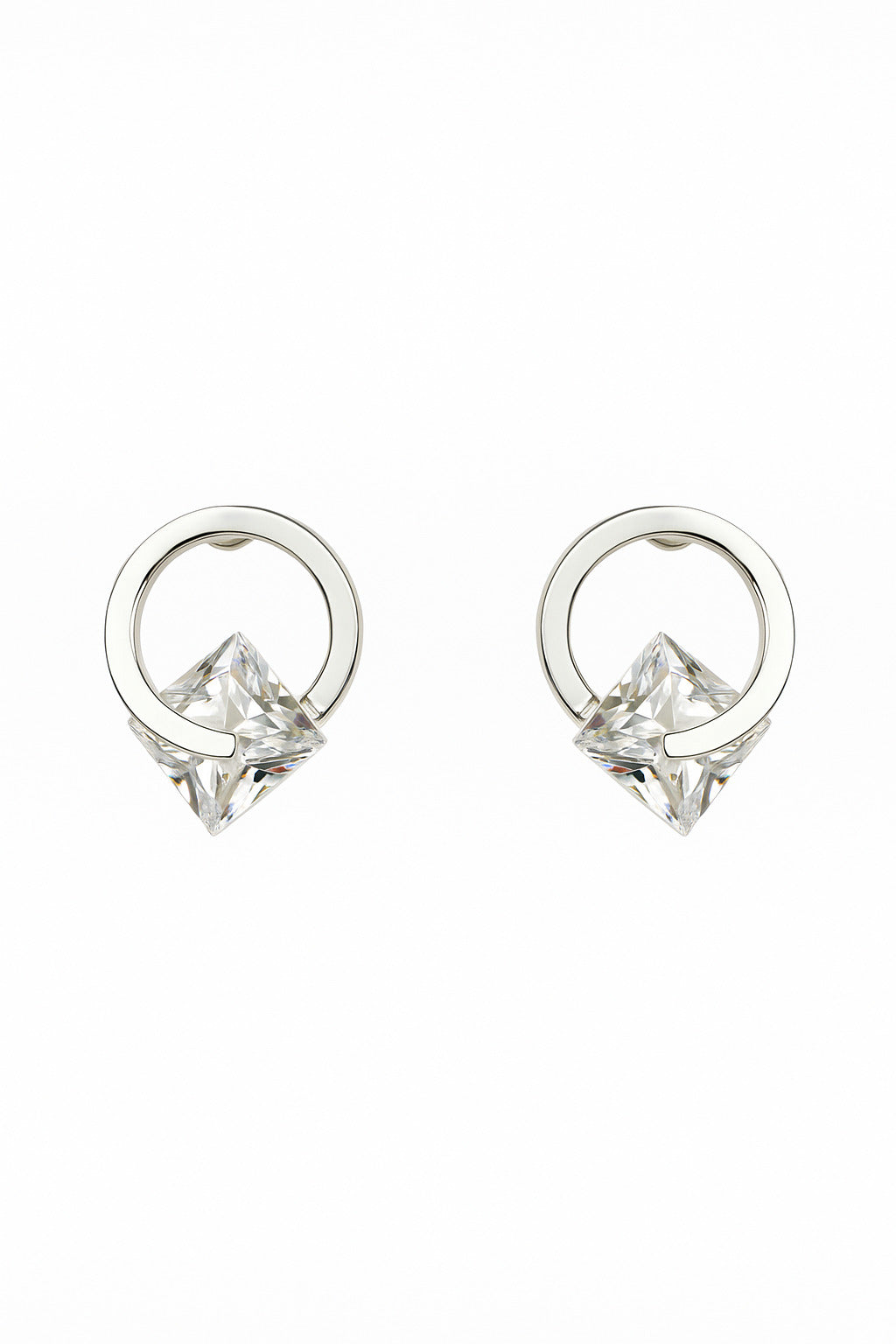 Women's Silver Casual Earrings