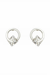 Women's Silver Casual Earrings