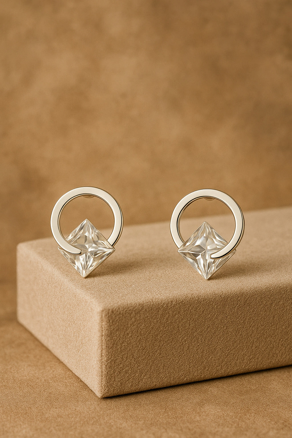 Women's Silver Casual Earrings