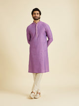 Men's Regal Purple Kurta Pajama Fiesta