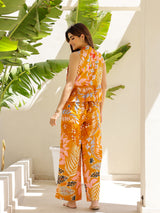 Women's Multicolor Casual Sleeveless Co-ords Set