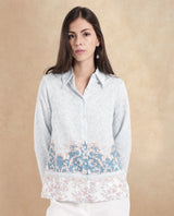 Women's Multicolor Casual Full Sleeves Top
