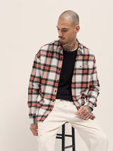 Men's Casual Regular Fit Checked Full Sleeves Shirt