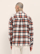 Men's Casual Regular Fit Checked Full Sleeves Shirt