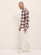 Men's Casual Regular Fit Checked Full Sleeves Shirt