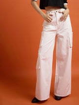 Women's White Casual Regular Fit Jeans