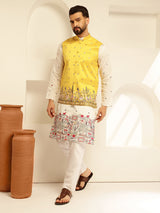 Men's Multicolor Embroidered Nehru Jacket
