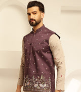 Men's Multicolor Embroidered Nehru Jacket