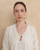 Women's Beige Casual Solid Full Sleeves Shrugs