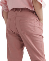 Boys Peach Casual Regular Fit Solid Trouser