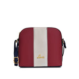 Women's Red Casual Colorblocked Sling Bag