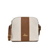 Women's Off White Casual Colorblocked Sling Bag