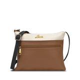 Women's Tan Casual Colorblocked Sling Bag