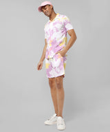 Men's Multicolor Casual Half Sleeve Co-ords Set