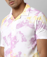Men's Multicolor Casual Half Sleeve Co-ords Set