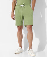 Men's Green Casual Half Sleeve Co-ords Set