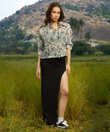 Women's Multicolor Primrose Casual Oversized Shirt