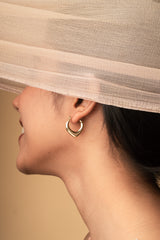 Women's Gold Casual Earrings