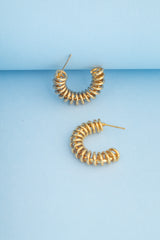 Women's Gold Casual Earrings