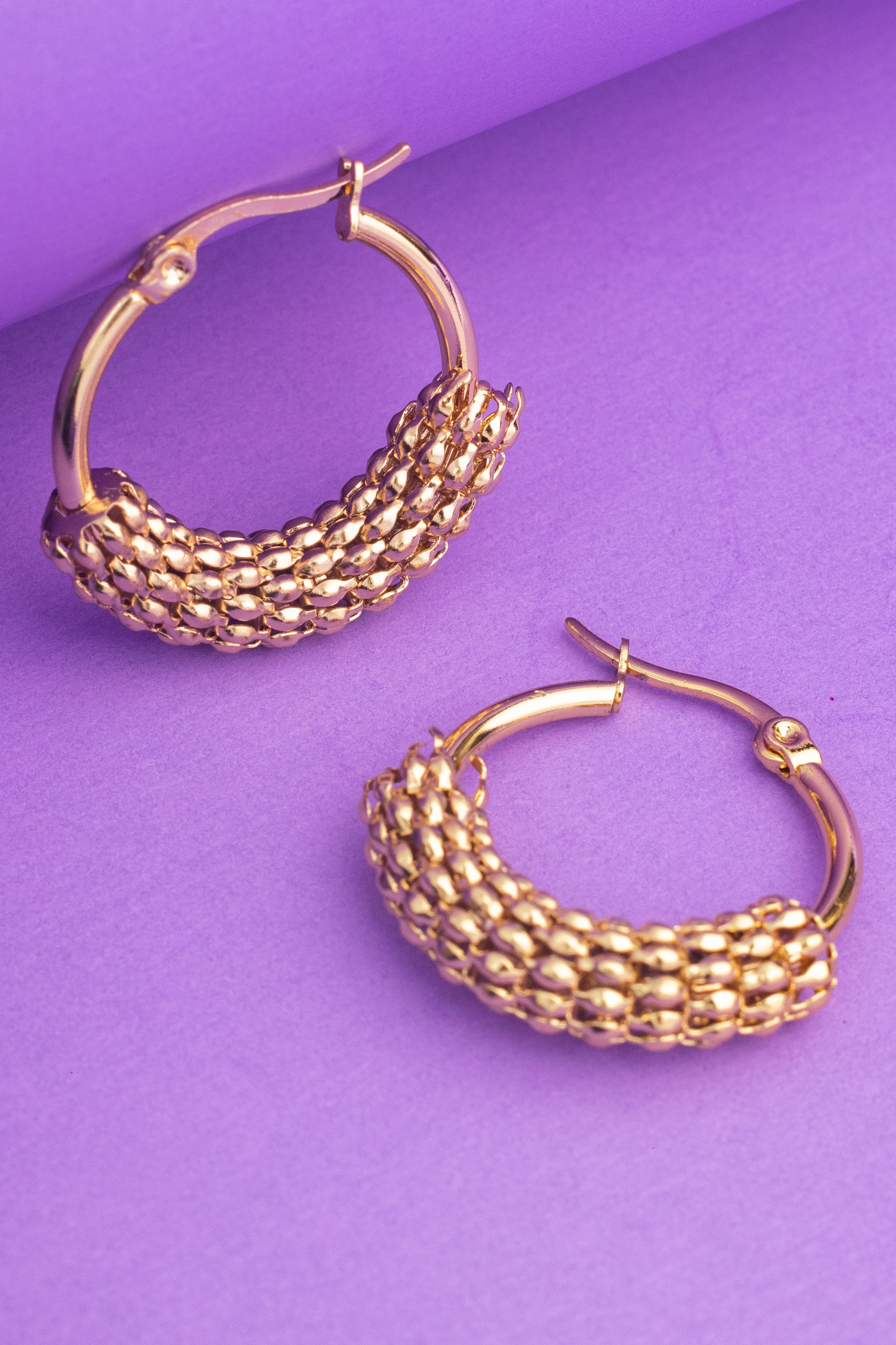 Women's Gold Casual Earrings