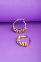 Women's Gold Casual Earrings