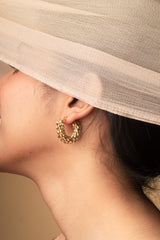 Women's Gold Casual Earrings