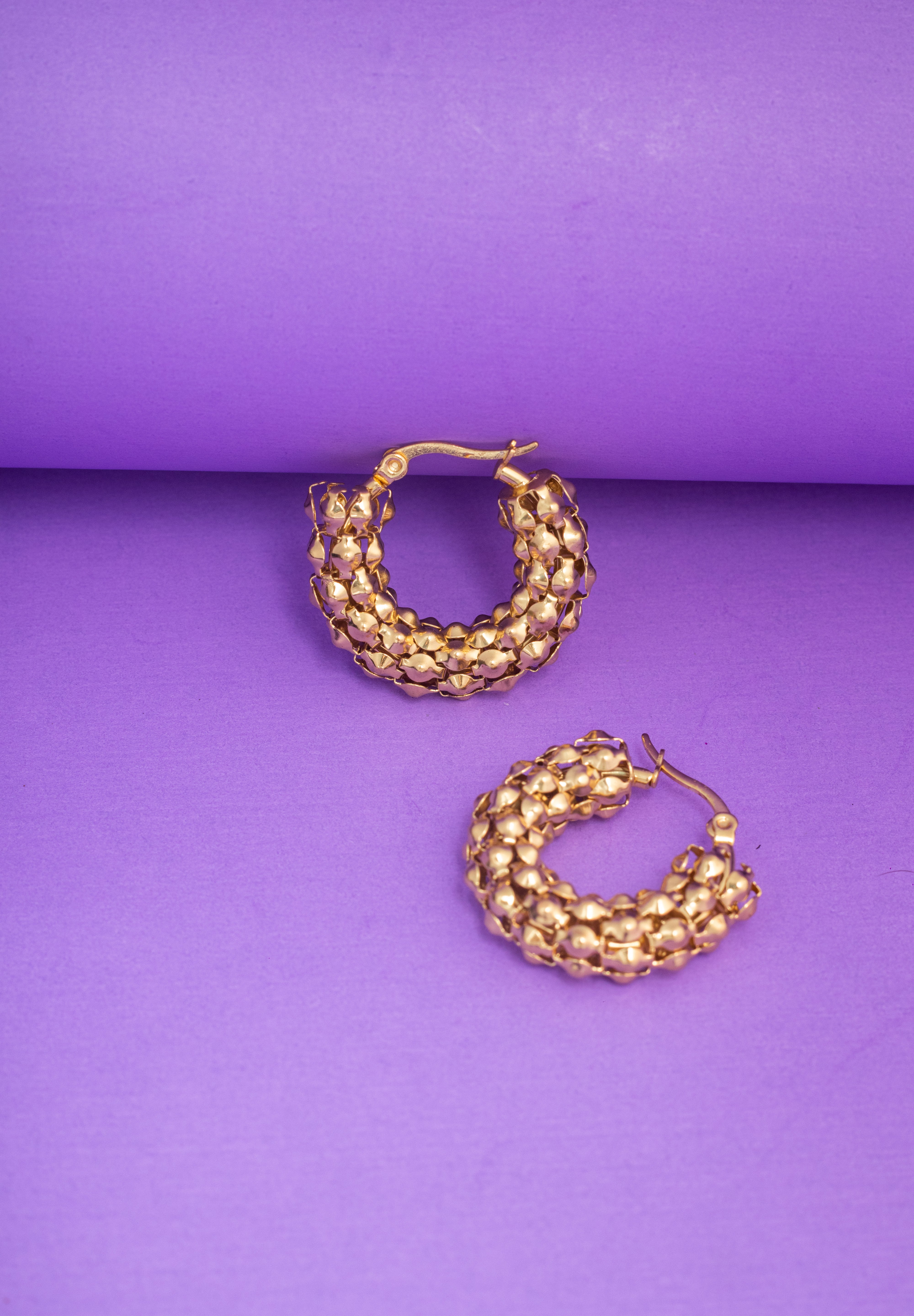 Women's Gold Casual Earrings