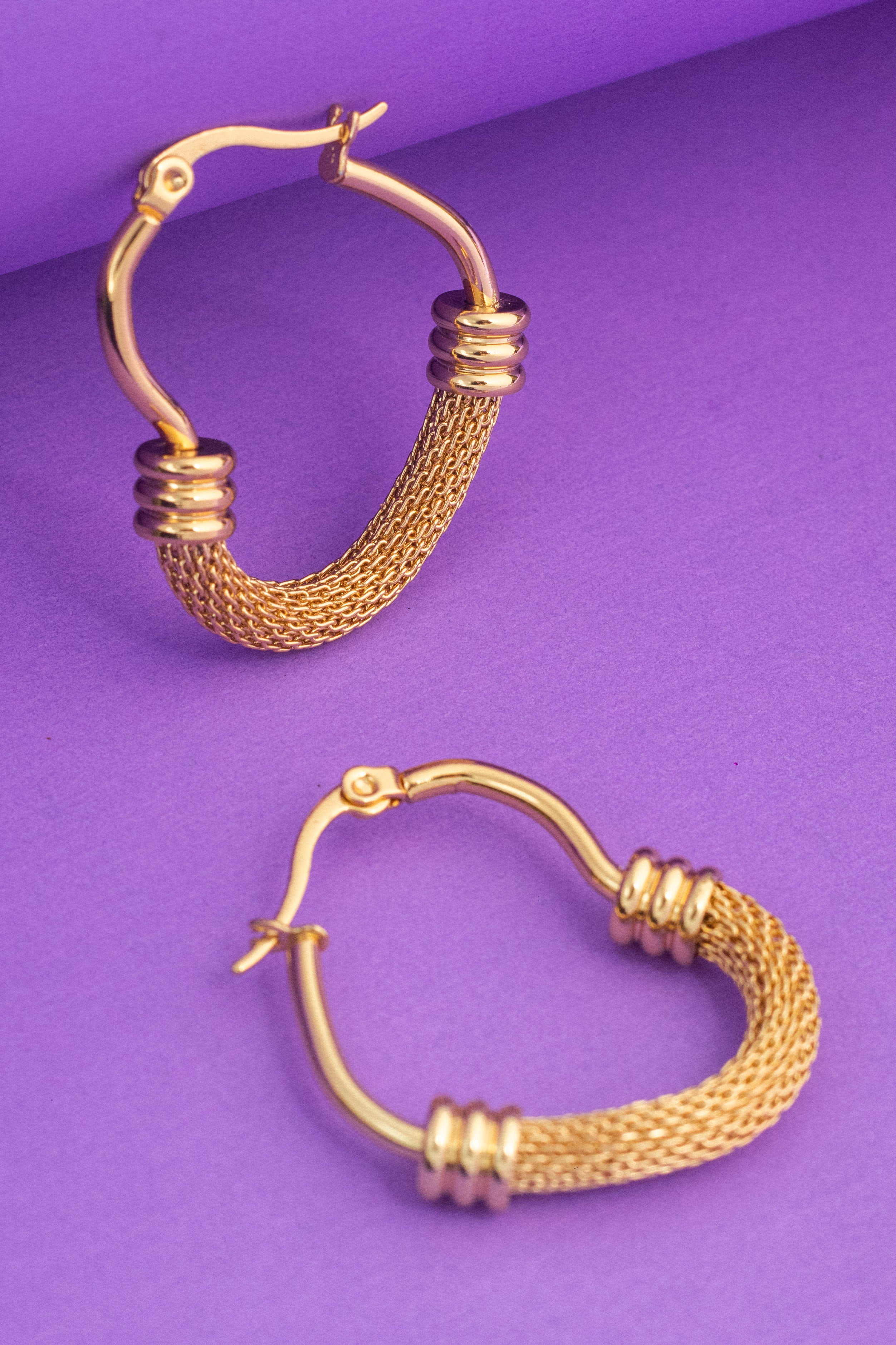 Women's Gold Casual Earrings