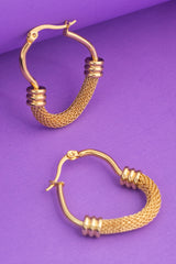 Women's Gold Casual Earrings