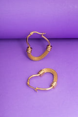 Women's Gold Casual Earrings