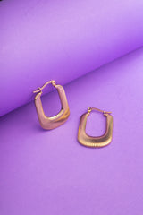 Women's Gold Casual Earrings