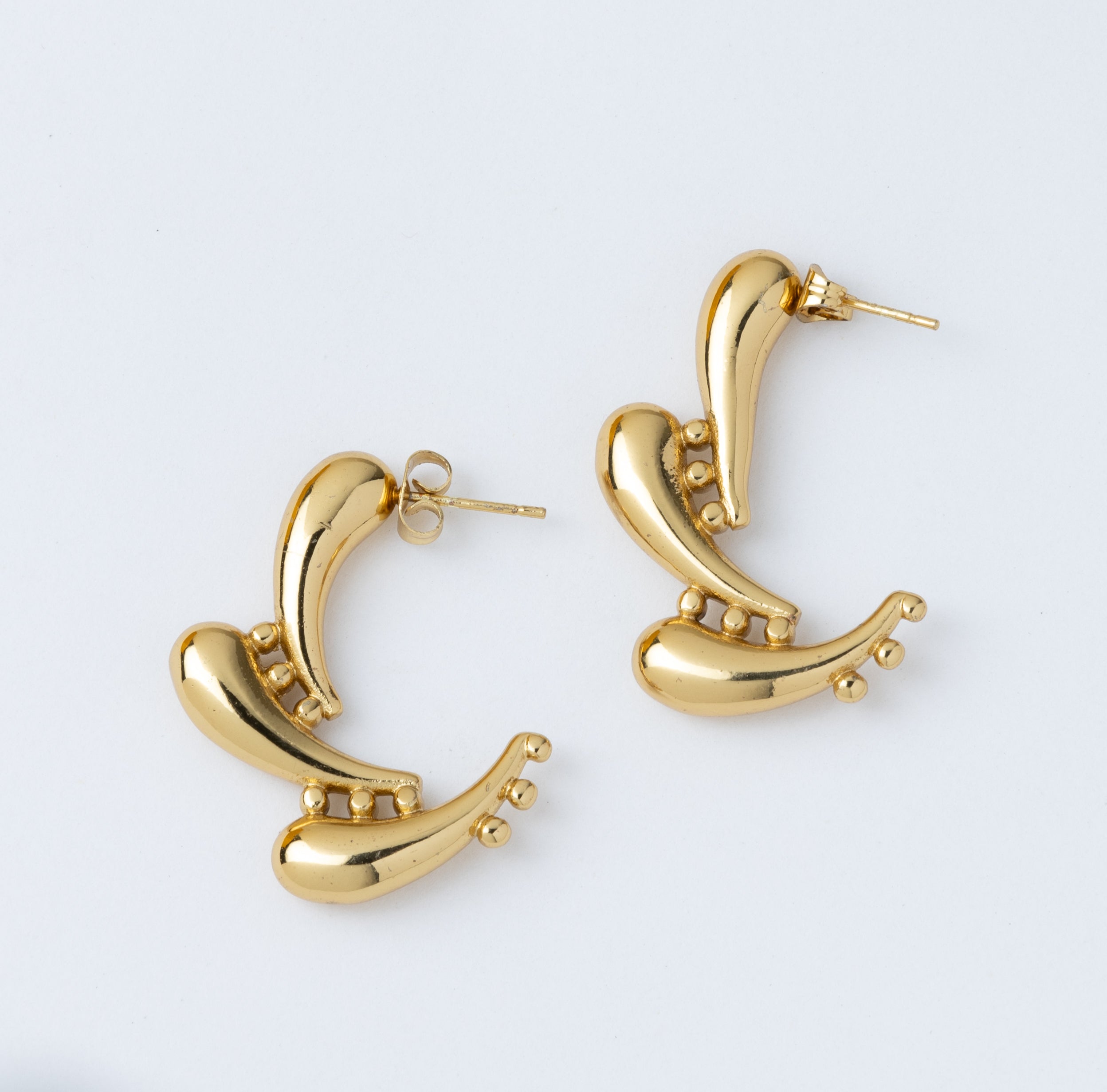 Women's Gold Casual Earrings