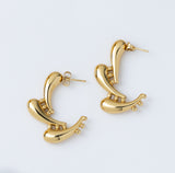 Women's Gold Casual Earrings