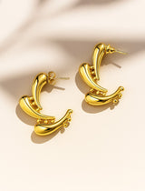 Women's Gold Casual Earrings