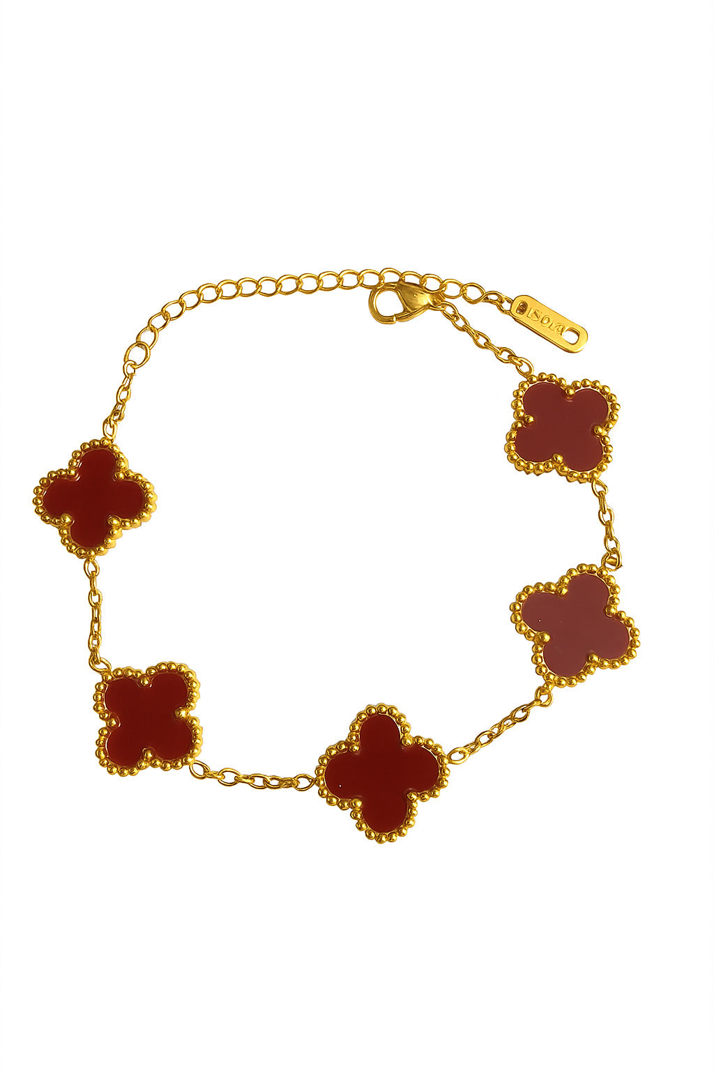 Women's Maroon Casual Bracelet