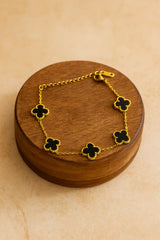 Women's Black Casual Bracelet