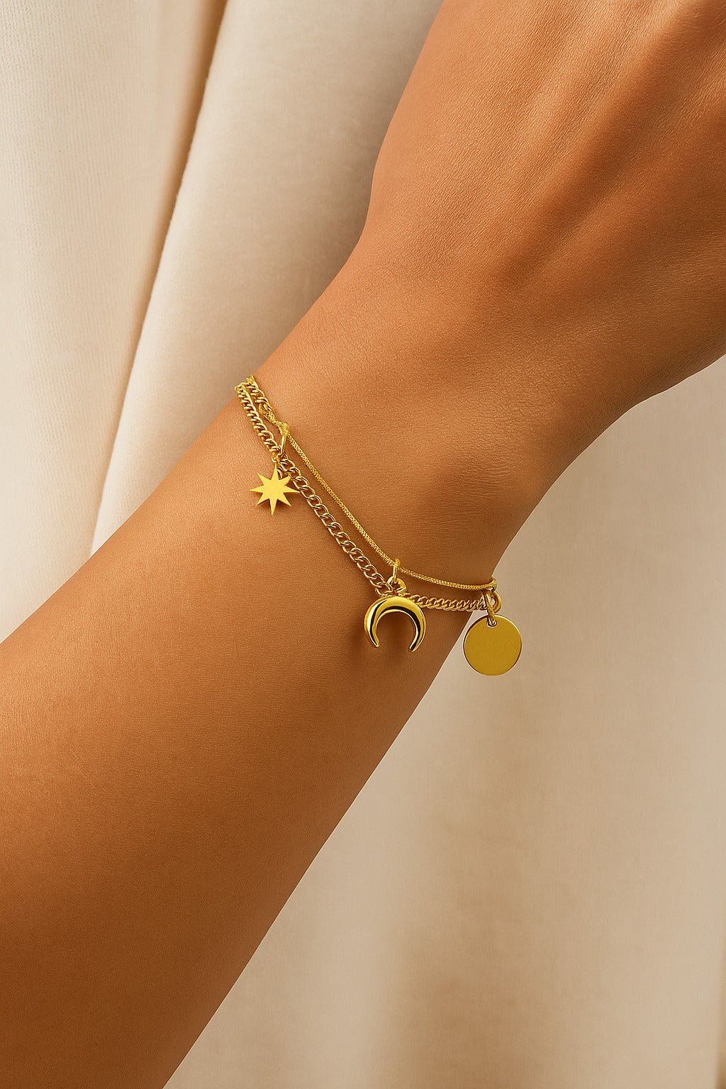 Women's Gold Casual Bracelet