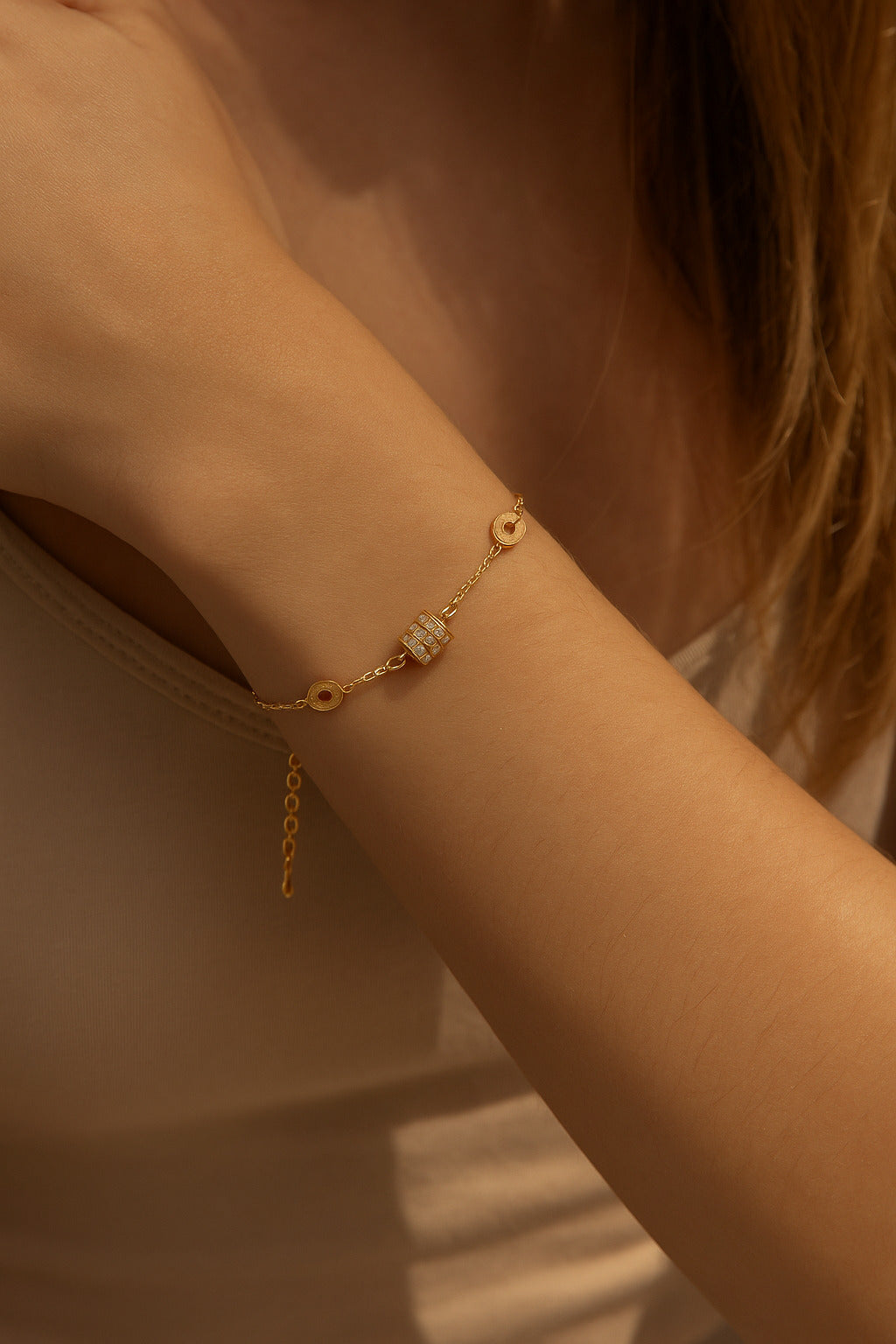 Women's Gold Casual Bracelet