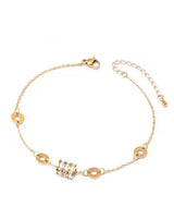 Women's Gold Casual Bracelet