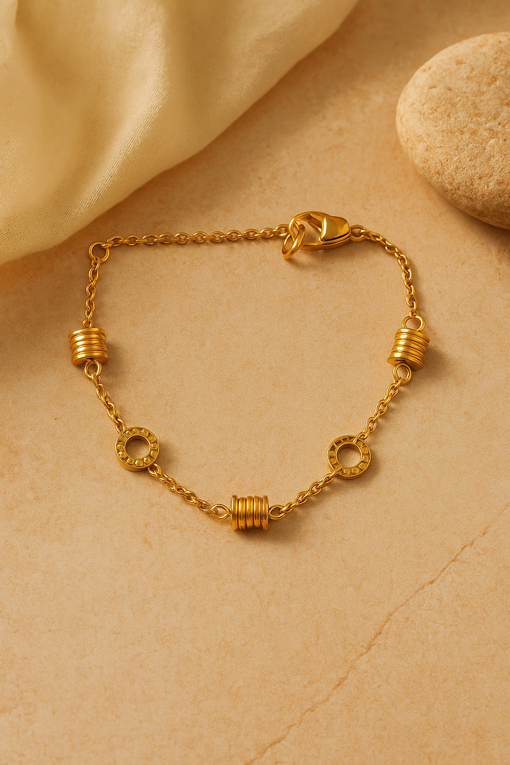 Women's Gold Casual Bracelet