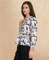 Women's Multicolor Casual Full Sleeves Top