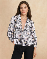 Women's Multicolor Casual Full Sleeves Top