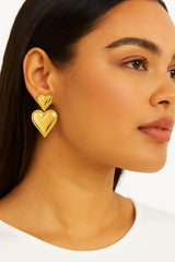 Women's Gold Casual Earrings