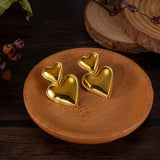 Women's Gold Casual Earrings