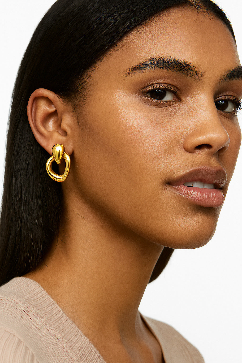 Women's Gold Casual Earrings