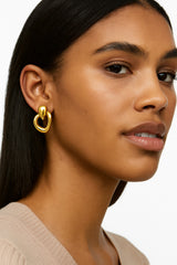 Women's Gold Casual Earrings