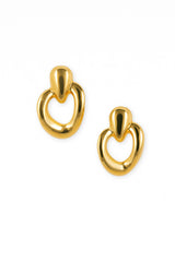 Women's Gold Casual Earrings
